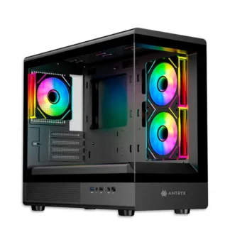 Case Antryx FX 630M infinity ARGB FAN X3 Vidrio Templado Black (AC-FX630MK)