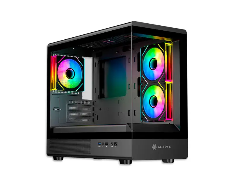 Case Antryx FX 630M infinity ARGB FAN X3 Vidrio Templado Black (AC-FX630MK)