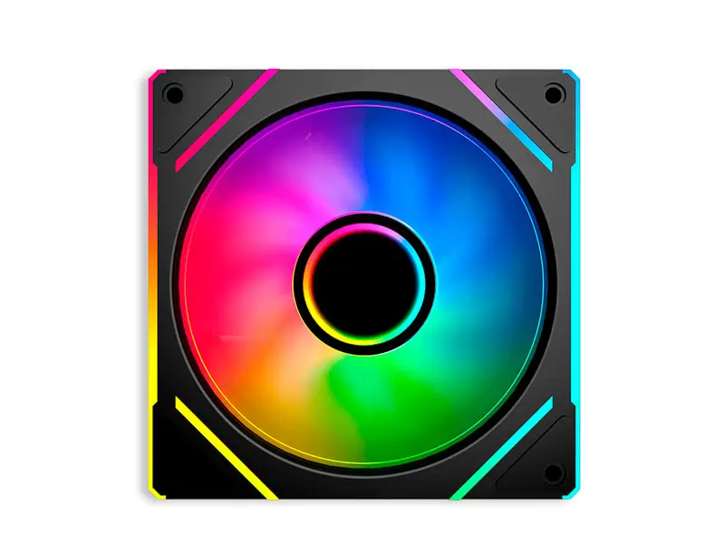 Cooler Case Antryx 120MM Infinity IF-120 ARGB pack de 3 Negro - Imagen 2
