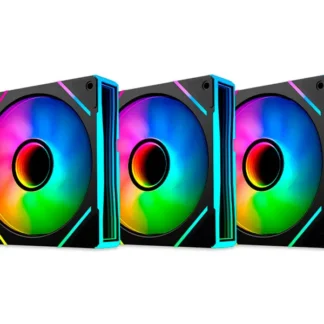 Cooler Case Antryx 120MM Infinity IF-120 ARGB pack de 3 Negro