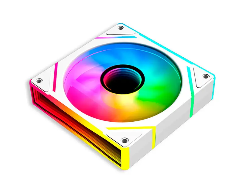 Cooler Case Antryx 120MM Infinity IF-120 ARGB pack de 3 Blanco - Imagen 3