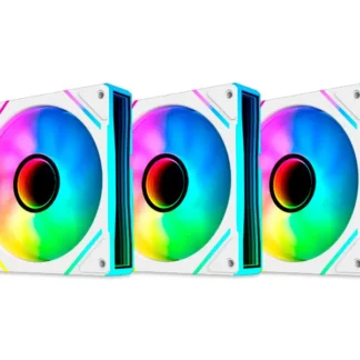 Cooler Case Antryx 120MM Infinity IF-120 ARGB pack de 3 Blanco