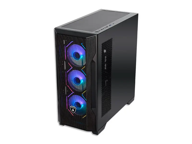 Case Antryx FX 710U RGB 4 FAN Mesh USB-C Black - Imagen 2