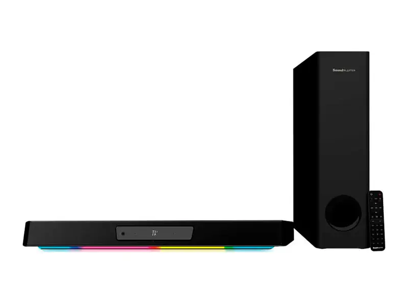 Parlante Gaming Creative Katana V2X 5.1 90W/180W SXFI RGB - Imagen 2