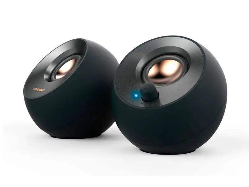 Parlante Creative Pebble V2 2.0 8watts USB-C, 3.5 mm Black