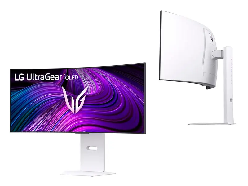 Monitor Gaming LG 34 UltraGear 34GX90SA-W 34″ Curvo WQHD IPS 240Hz HDMIx2 DP White - Imagen 3