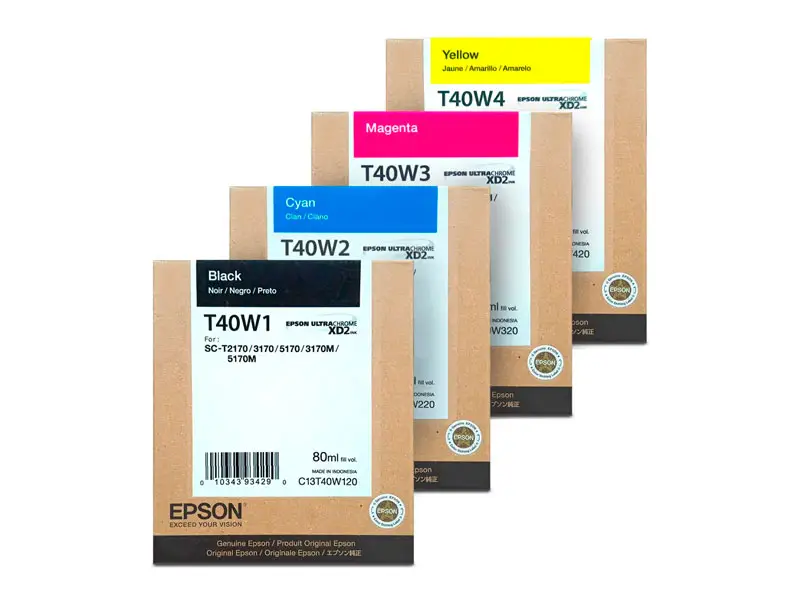 Botella de Tinta Epson T40W420 Yellow 50ml T3170M - Imagen 3