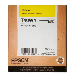 Botella de Tinta Epson T40W420 Yellow 50ml T3170M