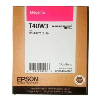 Botella de Tinta Epson T40W320 Magenta 50ml T3170M