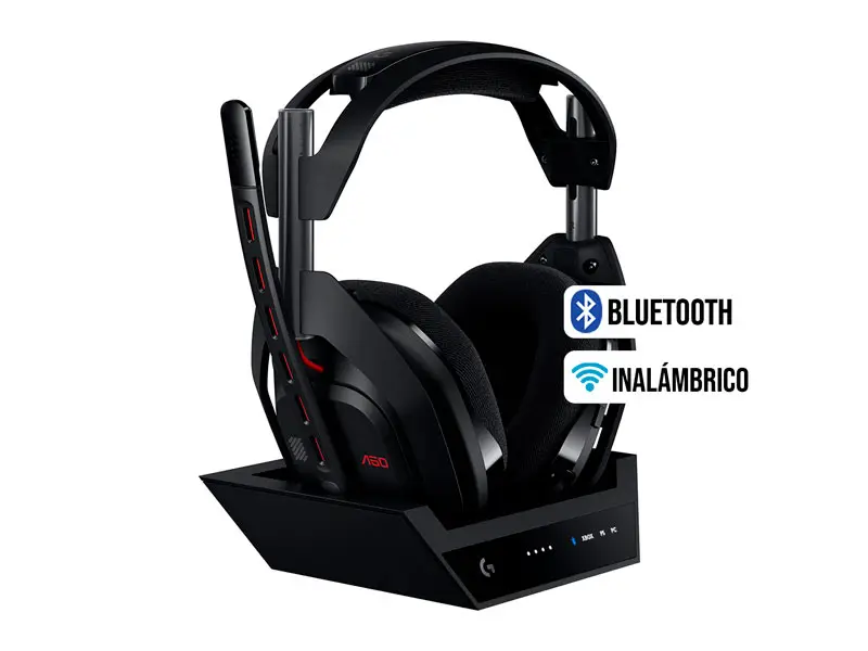 Auricular Gaming Astro A50 Lightspeed BT/Ps5/PC/xbox/Playsync Audio + Base Station Black
