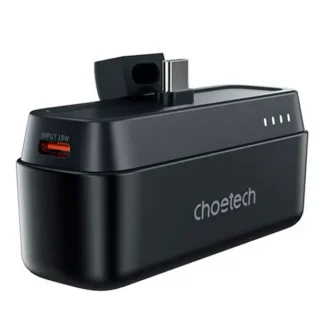 Power Bank B740-CCBK CHOETECH 5000mAh con USB-C Black