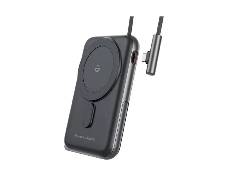 Power Bank Magnetico B735-CCBK CHOETECH 10000mAh USB-C 20W MagSafe Negro - Imagen 2