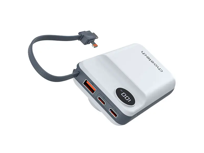 Power Bank Magnetico B696-GW CHOETECH 20000mAh USB-C 22.5W Blanco - Imagen 2