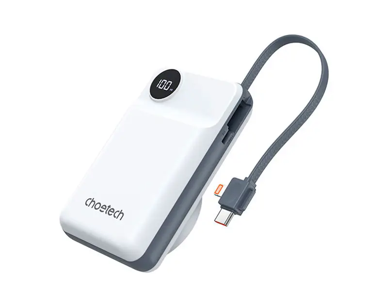 Power Bank Magnetico B696-GW CHOETECH 20000mAh USB-C 22.5W Blanco