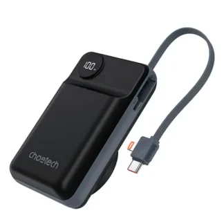 Power Bank Magnetico B696-BK CHOETECH 20000mAh USB-C 22.5W Negro