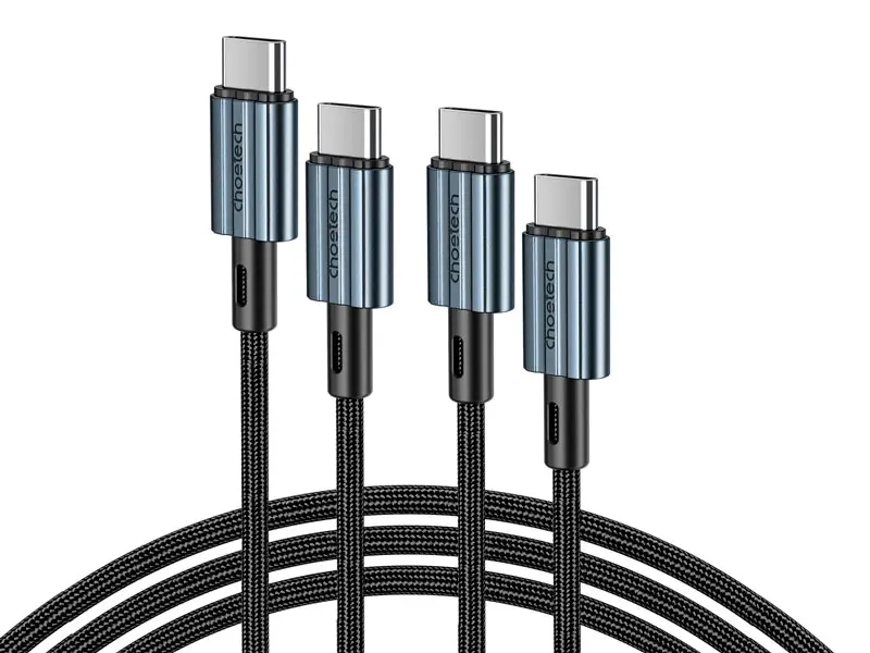 Cable USB-C a USB-C 2mts Choetech XCC-1015 PD60W Black - Imagen 2