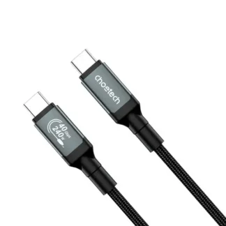 Cable USB-C a USB-C 1.2mts Choetech XCC-1040 PD240W 40Gbps 8K