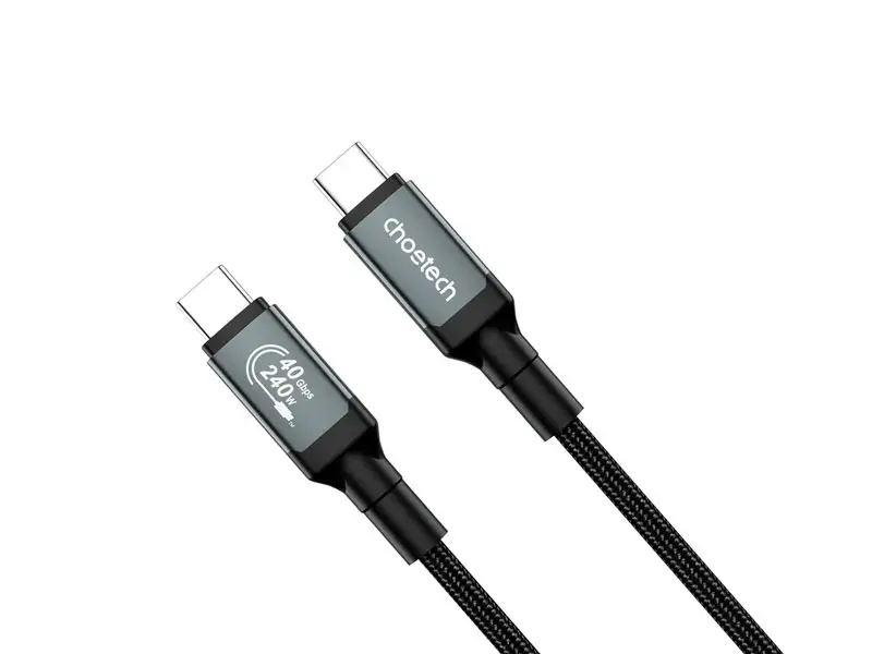 Cable USB-C a USB-C 1.2mts Choetech XCC-1040 PD240W 40Gbps 8K