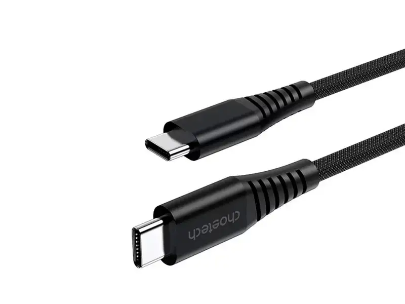 Cable USB-C a USB-C 1.8mts Choetech XCC-1051 PD240W Magnetico Black