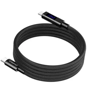 Cable USB-C a USB-C 1.8mts Choetech XCC-1061 PD240W Magnetico Black