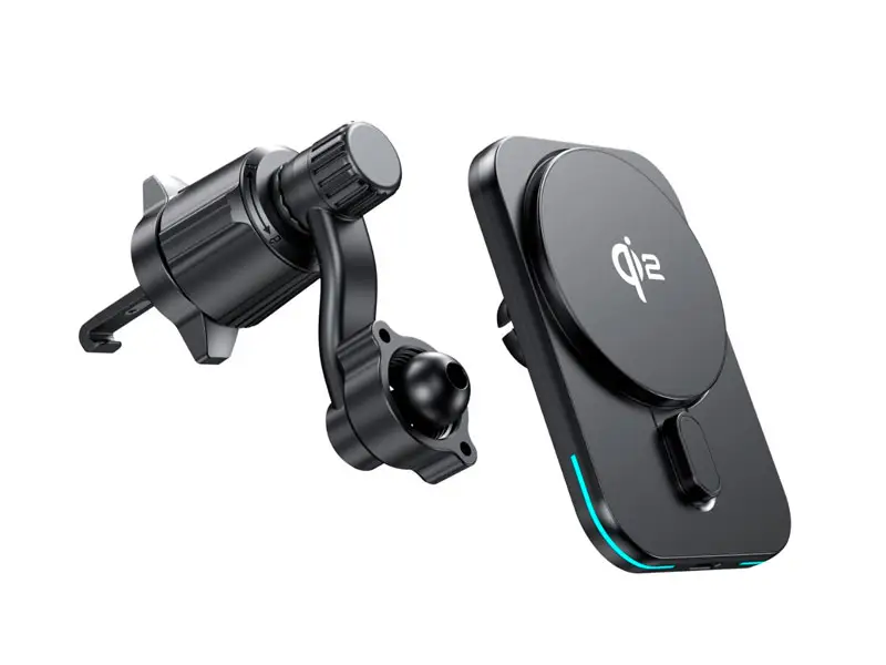 Cargador Inalamblico T231-F CHOETECH para coche Qi2 MagLeap hasta 15W - Imagen 2