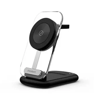 Cargador Inalamblico T618-F CHOETECH 3 en 1 MagLeap hasta 15W