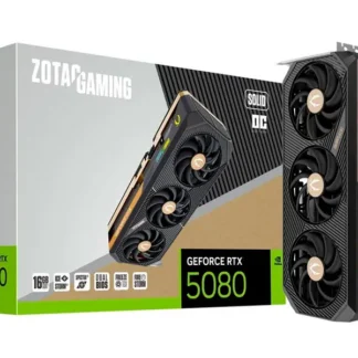 Tarjeta Grafica Zotac NVIDIA GeForce RTX 5080 16GB SOLID CORE OC GDDR7