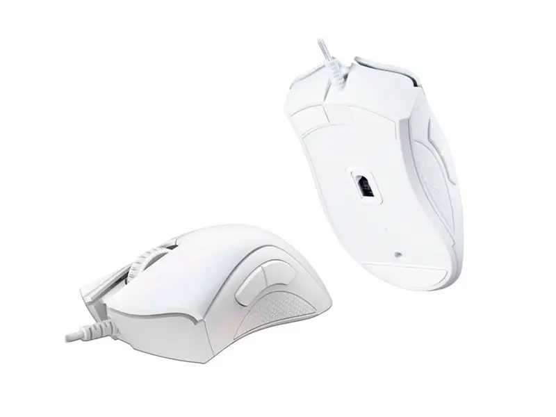 Mouse Gaming Razer Deathadder Essential 6400dpi Switch Mechanical White - Imagen 3