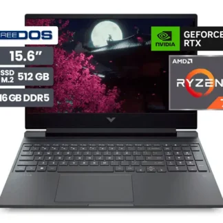 Laptop Gamer HP Victus 15-FB3022LA 15.6″ AMD Ryzen 7-7445HS 16GB SSD512GB RTX4050 6GB No incluye Windows