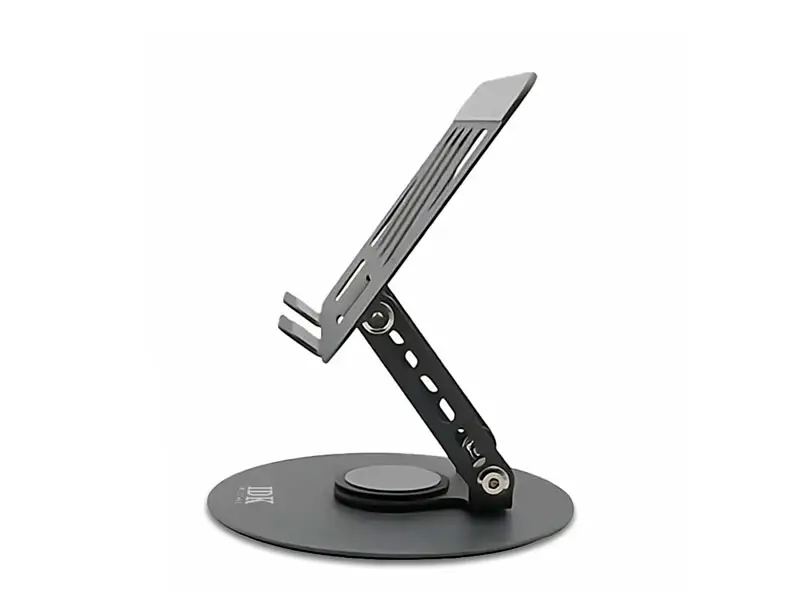 Soporte para celular/Tablet iDock Element W90 Giratorio 360° Aluminio Negro - Imagen 2
