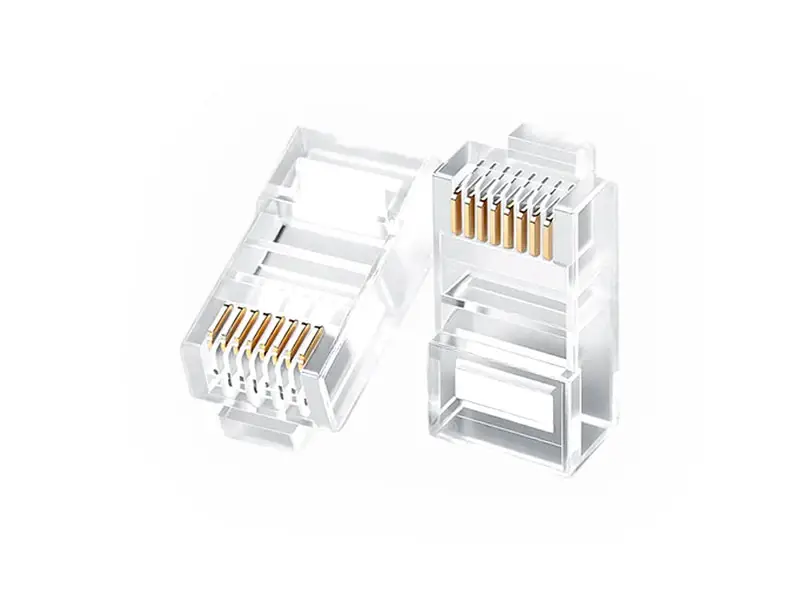 Conector de Red CABLETIME CN6UW RJ-45 CAT-6 1000Mbps bolsa x 50 uds