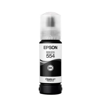 Botella de Tinta Epson T554120-AL Negro Pigmentado L8160