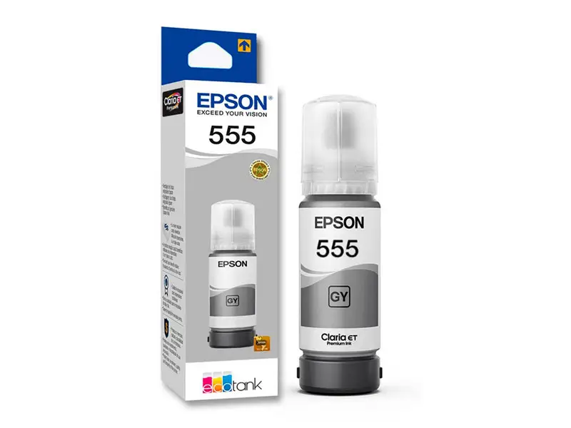 Botella de Tinta Epson T555520 Gris L8160/L8180 - Imagen 2