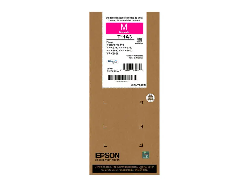 Bolsa de Tinta Epson T11A320 Magenta WF- C5310/C5390/C5810/C5890 39ML - Imagen 2