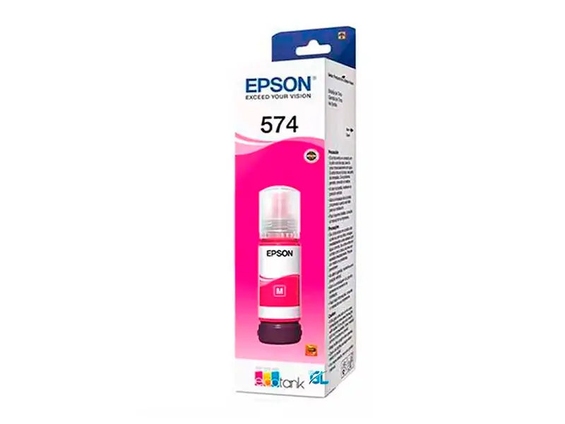 Botella de Tinta Epson T574320 Magenta L8050 - Imagen 2