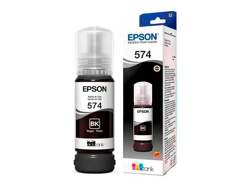 Botella de Tinta Epson T574120 Negro L8050 - Imagen 2