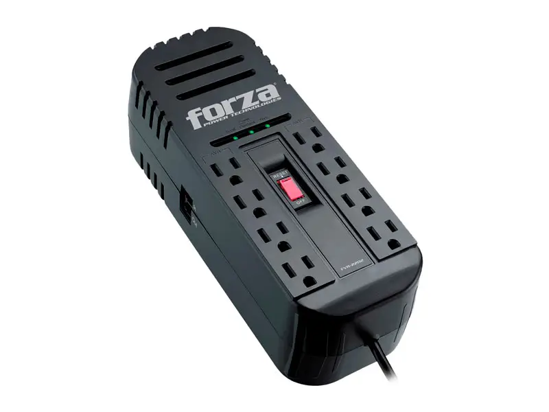 Estabilizador Forza 2200VA (1100w) FVR-2202 8 tomas 220v