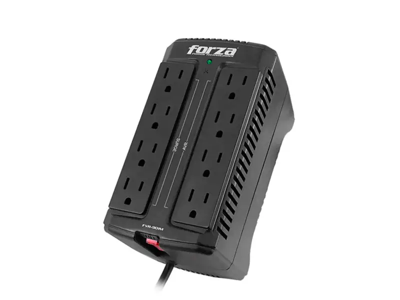 Estabilizador Forza 900VA (450w) FVR-902 8 tomas 220v