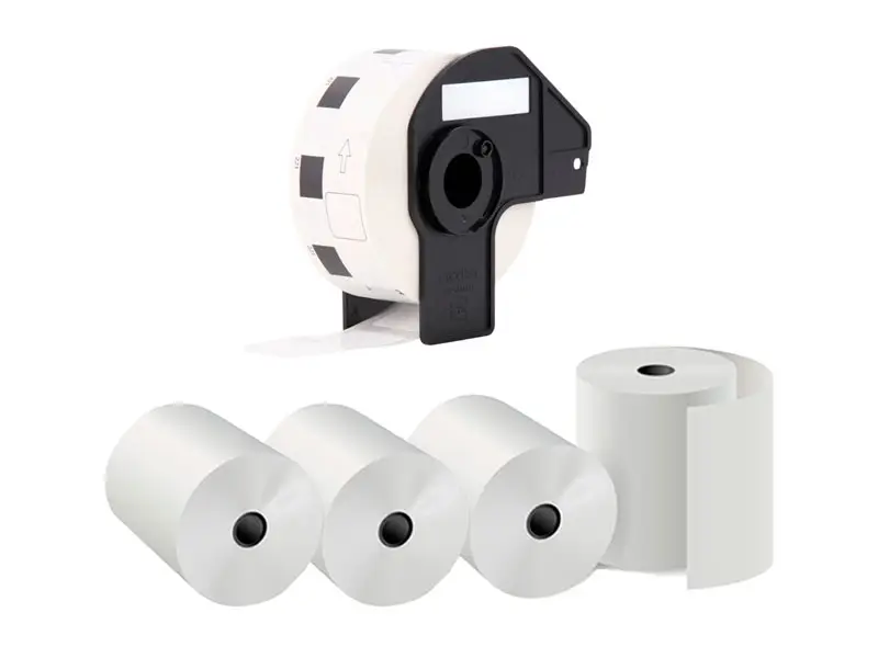 CONTOMETRO TERMICO GALLO 80mm x 80mt Negro (caja x 20 Rollo) - Imagen 2
