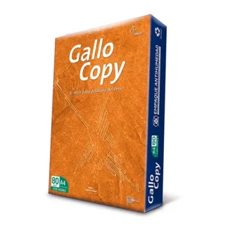 PAPEL BOND A-4 80 GRS. GALLOCOPY MILLAR