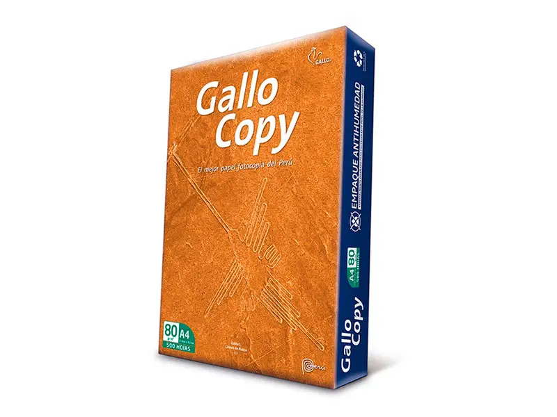 PAPEL BOND A-4 80 GRS. GALLOCOPY MILLAR
