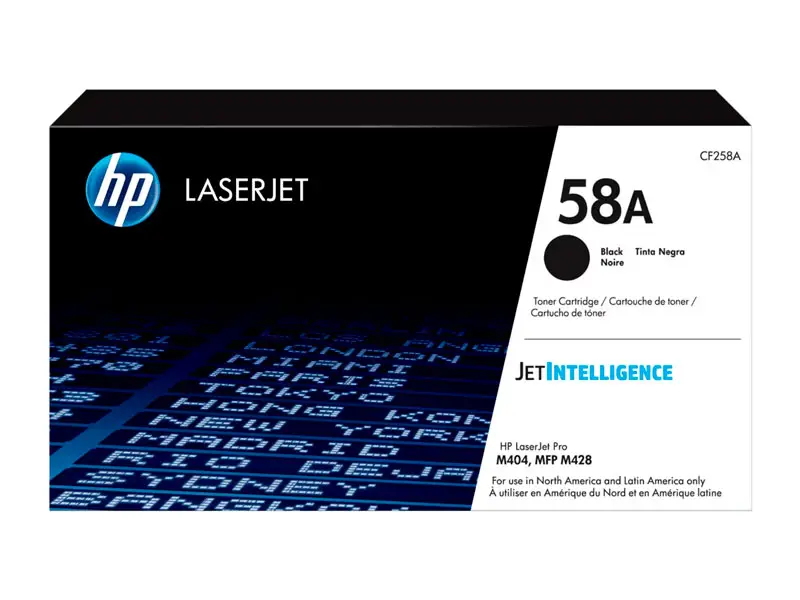 Toner HP 58A CF258A Negro M428 3000 pag