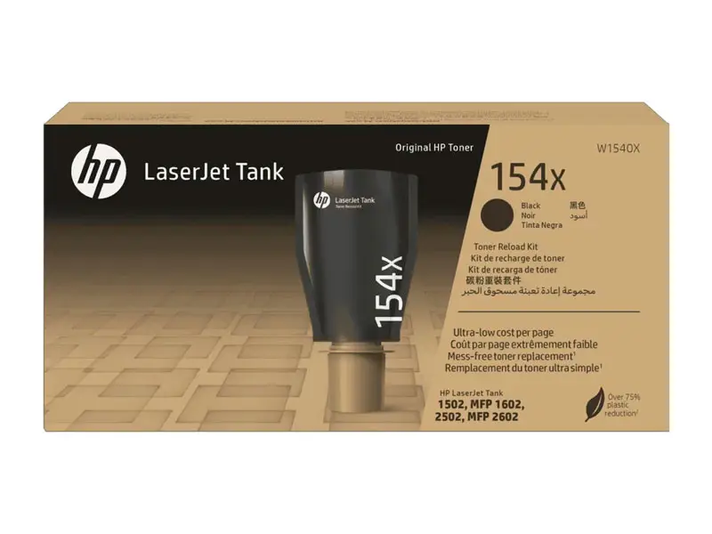 Toner HP 154X W1540X Negro 1502 1602 2602 5000 pag