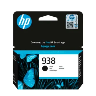 Cartucho de Tinta HP 938 Negro Original (4S6X8PL) Officejet Pro 9110/9130/9730 rinde 1250Pgs