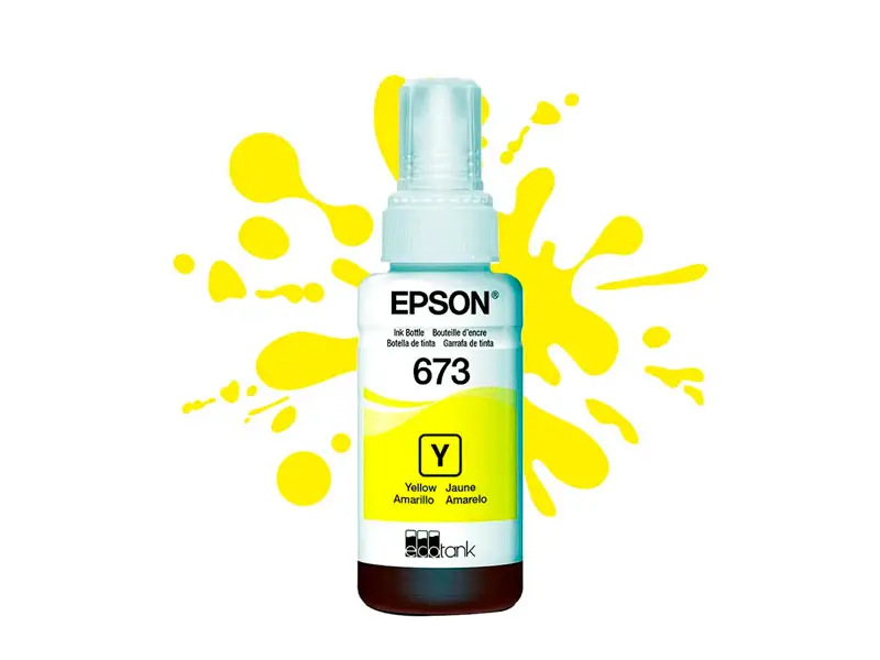 Botella de Tinta Epson T664420 Amarillo L200/L300/L455/L565 - Imagen 2