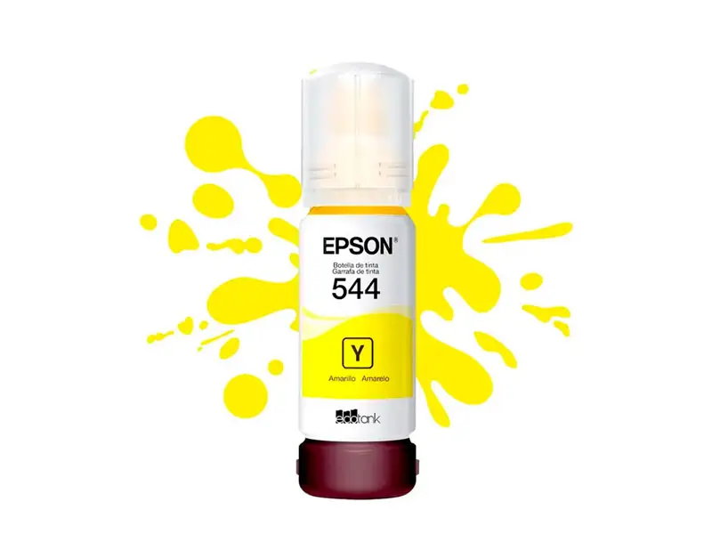 Botella de Tinta Epson T544420 Amarillo L1110/L3110/L3210/L3150/L3250/L3160/L5590 - Imagen 2