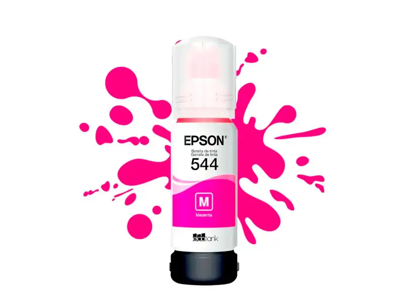 Botella de Tinta Epson T544320 Magenta L1110/L3110/L3210/L3150/L3250/L3160/L5590 - Imagen 2
