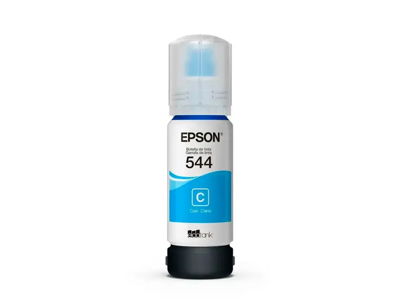 Botella de Tinta Epson T544220 Cian L1110/L3110/L3210/L3150/L3250/L3160/L5590