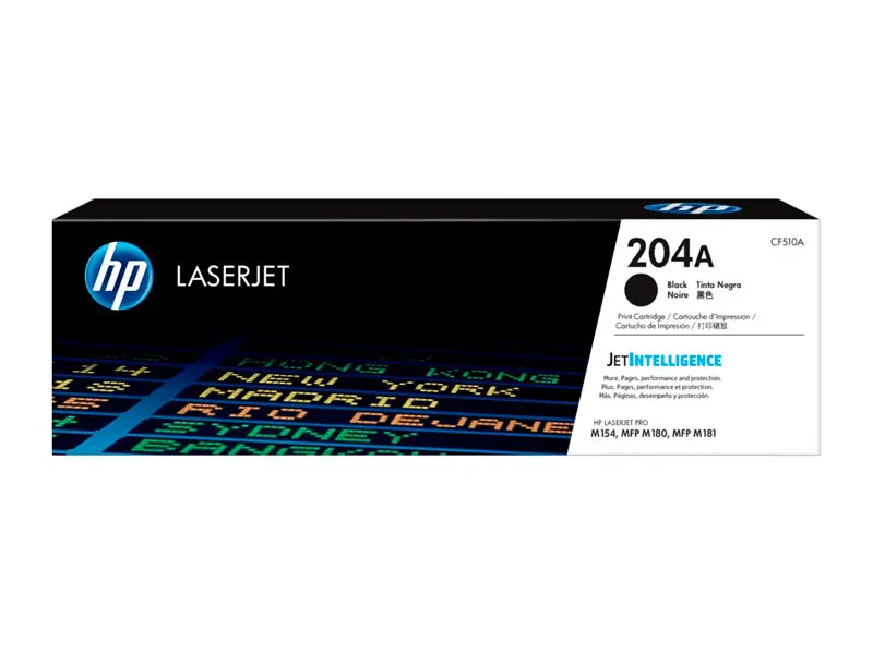 Toner HP 204A CF510A Negro M154 M180nw 1100 pag
