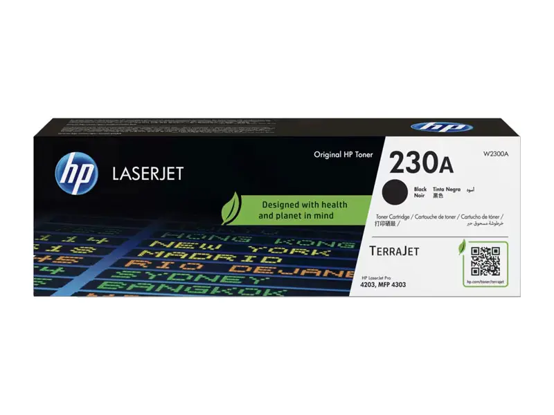 Toner HP 230A W2300A Negro 4203 4303 2000 pag